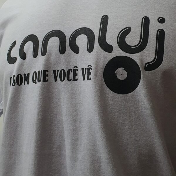 Camiseta Estampada Canal DJ by Bordado & Cia - @bordado.cia @canaldj