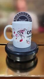 Caneca Oficial - CANAL DJ - CC-CDJ-02 - Cifras de Música by Bordado & Cia - @bordado.cia