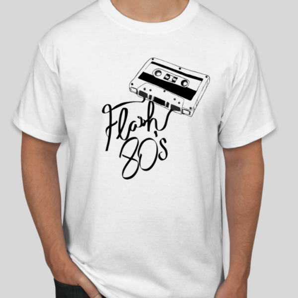 Camiseta Flash Anos 80 B&C Custom - @bordado.cia