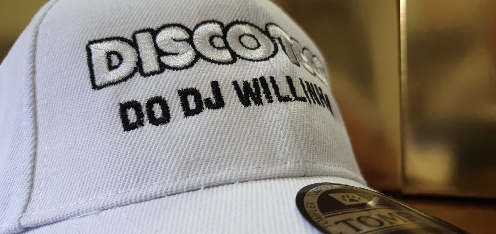 Boné Oficial Bordado da DISCOTECA DO DJ WILLINHA by Bordado & Cia - @bordado.cia @djwillinha