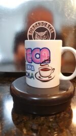 Caneca Oficial do Café com Bolacha da Discoteca do DJ Willinha by Bordado & Cia - @bordado.cia @djwillinha