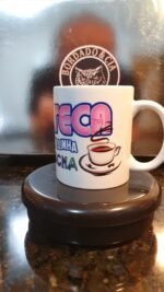 Caneca Oficial do Café com Bolacha da Discoteca do DJ Willinha by Bordado & Cia - @bordado.cia @djwillinha