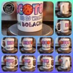 Caneca Oficial do Café com Bolacha da Discoteca do DJ Willinha by Bordado & Cia - @bordado.cia @djwillinha