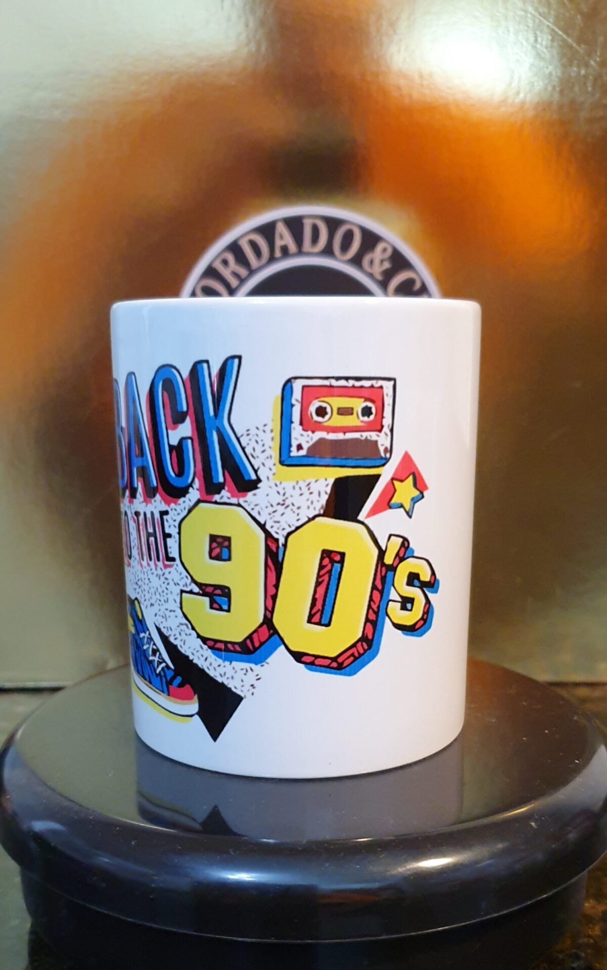Caneca Oficial da Bordado & Cia Custom - Anos 90's - Back to the 90s - by Bordado & Cia - @bordado.cia