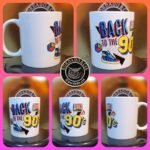 Caneca Oficial da Bordado & Cia Custom - Anos 90's - Back to the 90s - by Bordado & Cia - @bordado.cia