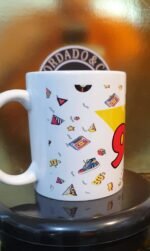 Caneca Oficial da Bordado & Cia Custom - Anos 90's - Back to the 90s Large - by Bordado & Cia - @bordado.cia