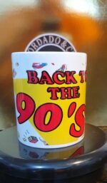 Caneca Oficial da Bordado & Cia Custom - Anos 90's - Back to the 90s Large - by Bordado & Cia - @bordado.cia