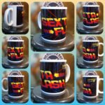 Caneca Oficial da Sexta Flash - Canal DJ - by Bordado & Cia - @bordado.cia @canaldj @sexta.flash