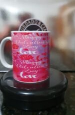 Caneca Dia dos Namorados - Love Rosa - by Bordado & Cia - @bordado.cia