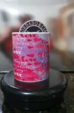 Caneca Dia dos Namorados - Love Rosa - by Bordado & Cia - @bordado.cia