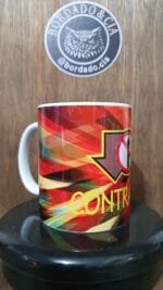 Caneca Oficial Contra Mão - Color - by Bordado & Cia - @bordado.cia; @dj.vadao; @danceteriacontramao; #danceteriacontramao