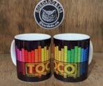 Caneca Oficial da Danceteria TOCO by Bordado & Cia - @bordado.cia; @dj.vadao; @tocodance; #danceteriatoco