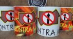 Caneca Oficial Contra Mão by Bordado & Cia - @bordado.cia; @dj.vadao; @danceteriacontramao; #danceteriacontramao