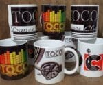 Caneca Oficial da Danceteria TOCO by Bordado & Cia - @bordado.cia; @dj.vadao; @tocodance; #danceteriatoco