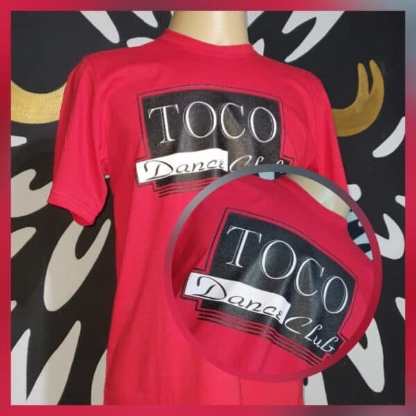 Camiseta TOCO - Dance Club by Bordado & Cia - @bordado.cia; @dj.vadao; @tocodance; #danceteriatoco