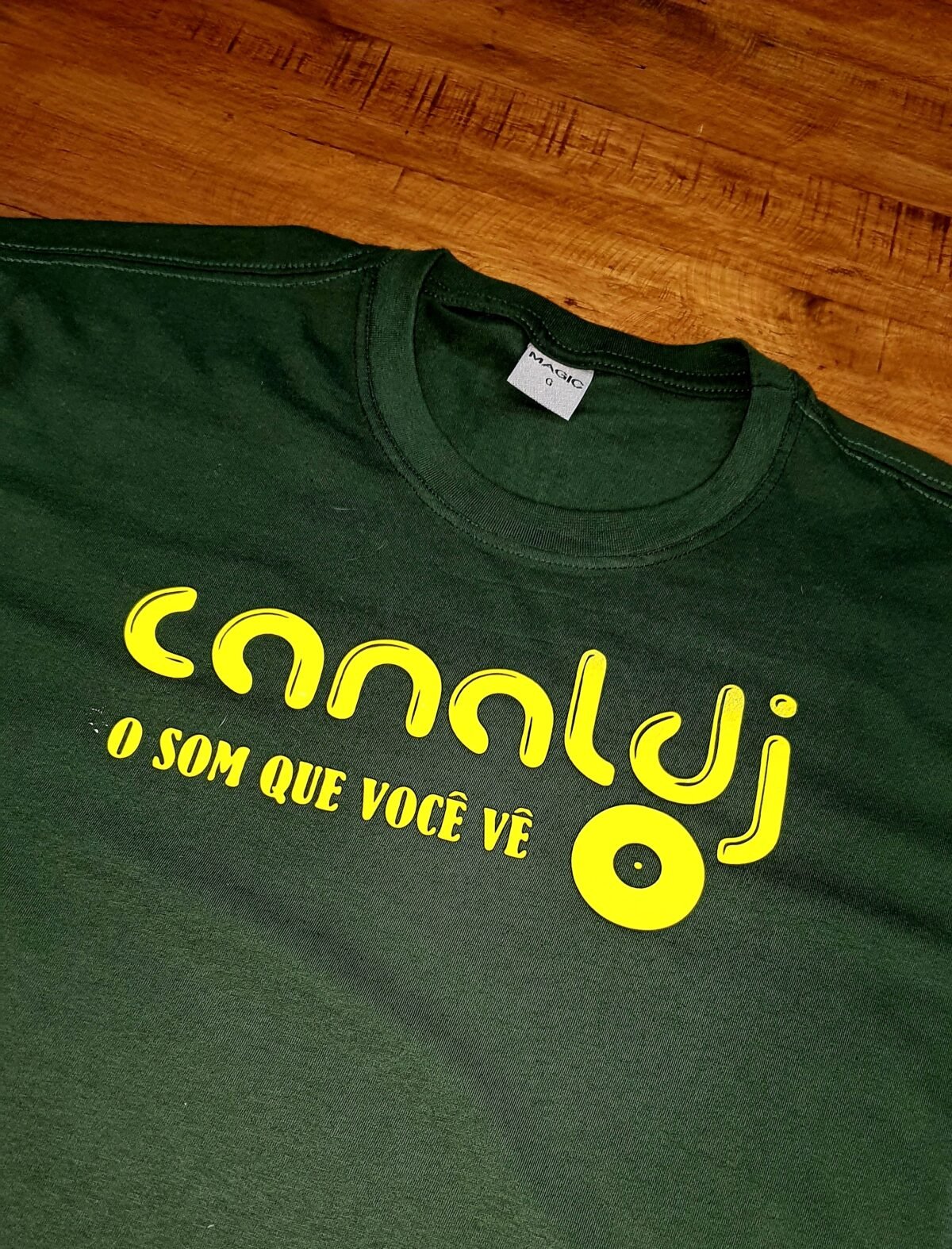 Camiseta Canal DJ - Copa do Mundo - by Bordado & Cia - @bordado.cia @canaldj