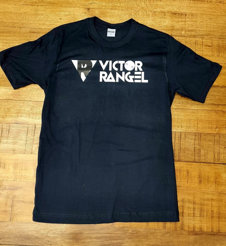 Camiseta Estampada DJ Victor Rangel by Bordado & Cia - @bordado.cia @djvictorrangel