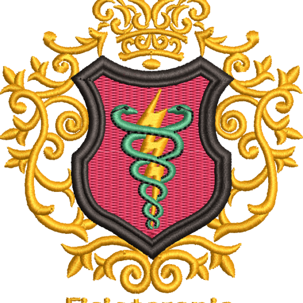 Matriz de Bordado - Fisioterapia - FISIO-004